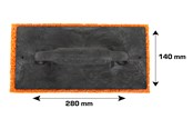 Haus & Garten - Work>it Plaster float rubber 140 x 280mm - 18mm - 76226