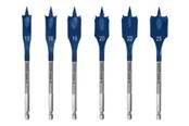 Bohrer & Bits - Bosch Expert SelfCut Speed - Milling cutter bit - for softwood hardwood - spade bit - flat - 6 pieces - 25 mm 13 mm 20 mm 16 mm 22 mm 19 mm - hex - 2608900333