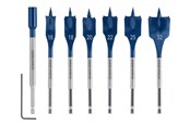 Bohrer & Bits - Bosch Flat Milling Drill Bit Set Self-Cut 16-32 mm 7 Bits - 2608900334