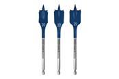 Bohrer & Bits - Bosch Flat Milling Drill Bit Set Self-Cut 20-25 mm 3 Bits - 2608900331