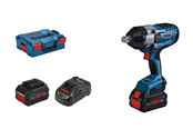 Schraub/Bohrmaschinen - Bosch Professional IMPACT WRENCH GDS 18V-1050 H 2X8.0 PC L-BOXX - 06019J8502