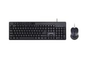 Tastaturen - Gembird KBS-UM-04 - keyboard and mouse set - US - black - Tastatur & Maus Set - Englisch (US) - Schwarz - KBS-UM-04