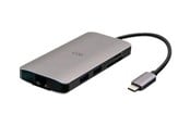 Dockingstationen - C2G USB-C® Mini Dock with HDMI 2x USB-A Ethernet SD Card Reader and USB-C Power Delivery up to 100W - 4K 30Hz - docking station - USB-C / Thunderbolt 3 - HDMI - GigE - C2G54458