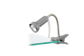 Lampen - EGLO FABIO Klemmleuchte, silber - 81265