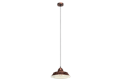 Lampen - EGLO AUCKLAND Hängeleuchte, kupferfarben-antik - 49243