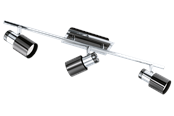 Lampen - EGLO DAVIDA 1 Spot, nickel-nero - 30834