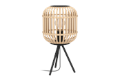 Lampen - EGLO BORDESLEY Tischleuchte, natur - 43218