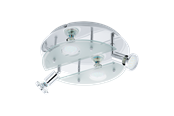 Lampen - EGLO CABO 1 Wand- / Deckenleuchte, weiss, klar - 93085