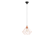 Lampen - EGLO TARBES Hängeleuchte, kupferfarben - 94194