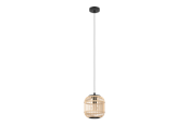 Lampen - EGLO BORDESLEY Hängeleuchte, natur - 43231