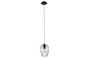 Lampen - EGLO NEWTOWN Hängeleuchte, schwarz - 49477