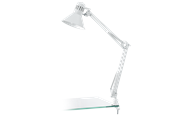Lampen - EGLO FIRMO Tischleuchte, weiss glänzend - 90872