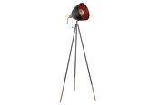 Lampen - EGLO CHESTER Stehleuchte, schwarz, kupfer - 49386