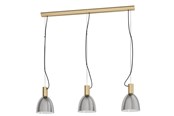 Lampen - EGLO LEBALIO Hängeleuchte, schwarz-transparent - 99314