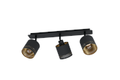 Lampen - EGLO ESTEPERRA Spot, schwarz, gold - 99278