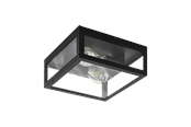 Lampen - EGLO AMEZOLA Wand- / Deckenleuchte, klar - 99122