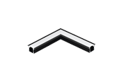 Lampen - EGLO RECESSED PROFILE 2 Zubehör, schwarz eloxiert - 98996