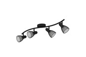Lampen - EGLO CAROVIGNO Spot, schwarz - 98623