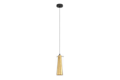 Lampen - EGLO PINTO GOLD Hängeleuchte, klar, gold - 97651