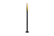 Lampen - EGLO BARBOTTO Stehleuchte, schwarz, gold - 97584