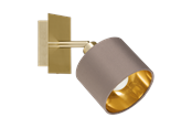 Lampen - EGLO VALBIANO Spot, cappuccino, gold - 97536