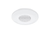 Lampen - EGLO CAPASSO-C Wand- / Deckenleuchte, weiss, chrom - 96821