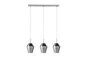 Lampen - EGLO MURMILLO Hängeleuchte, schwarz-transparent - 96774