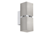 Lampen - EGLO PASSA Wandleuchte, nickel-matt, chrom - 96264