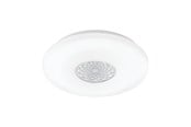Lampen - EGLO CAPASSO 1 Wand- / Deckenleuchte, weiss, chrom - 96026