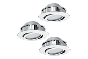 Lampen - EGLO PINEDA Einbauleuchte, chrom - 95858