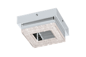 Lampen - EGLO FRADELO Wand- / Deckenleuchte, chrom, klar - 95655