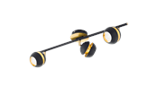 Lampen - EGLO NOCITO Spot, schwarz, gold - 95484