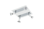 Lampen - EGLO SARRIA Spot, weiss, chrom - 94962