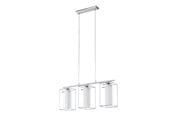 Lampen - EGLO LONCINO 1 Hängeleuchte, klar, weiss - 94378