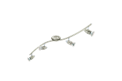 Lampen - EGLO MAGNUM-LED Spot, nickel-matt, chrom - 92644