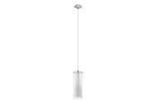 Lampen - EGLO PINTO Hängeleuchte, klar, weiss - 89832