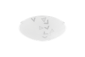 Lampen - EGLO MARS Wand- / Deckenleuchte, Motiv Dreiecke - 80263