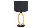 Lampen - EGLO BASILDON 1 Tischleuchte, schwarz - 43569