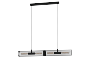 Lampen - EGLO REDCLIFFE Hängeleuchte, schwarz - 43534