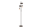 Lampen - EGLO TOWNSHEND 4 Stehleuchte, antik-braun, schwarz - 43526