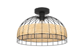 Lampen - EGLO ANWICK Deckenleuchte, natur - 43398