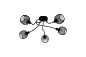 Lampen - EGLO WRINGTON 1 Deckenleuchte, schwarz - 43374