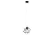 Lampen - EGLO STRAITON Hängeleuchte, schwarz - 43358