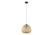 Lampen - EGLO DEMBLEBY Hängeleuchte, natur - 43261
