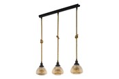 Lampen - EGLO RAMPSIDE Hängeleuchte, amber - 43192