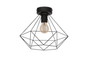 Lampen - EGLO TARBES Deckenleuchte, schwarz - 43004