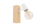 Lampen - EGLO TOWNSHEND 3 Spot, braun, weiss - 99482