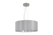 Lampen - EGLO MASERLO Hängeleuchte, grau, silber - 31606
