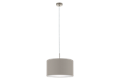 Lampen - EGLO PASTERI Hängeleuchte, taupe - 31572