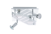Lampen - EGLO CABO 1 Wand- / Deckenleuchte, weiss, klar - 31134